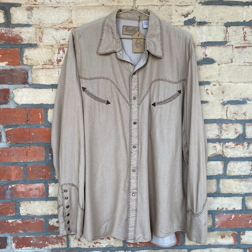 Men's Scully Large Top - (Mid)Western Second Hand