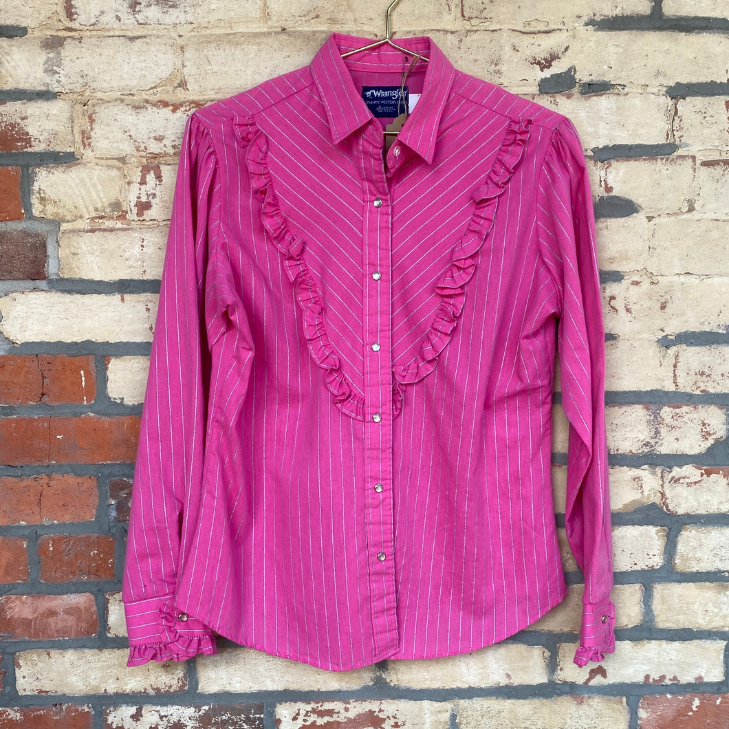 Women's Wrangler Large Top - (Mid)Western Second Hand