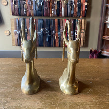 Load image into Gallery viewer, Brass Antelope Bookends - (Mid)Western Second Hand
