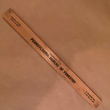 Load image into Gallery viewer, Smokey The Bear Wood Ruler - Western Second Hand
