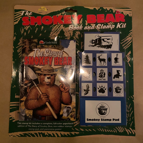 Smokey The Bear Book & Stamp Kit - Western Second Hand