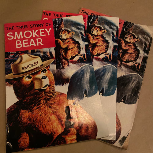 Smokey The Bear Comic Books (3 Identical) - Western Second Hand