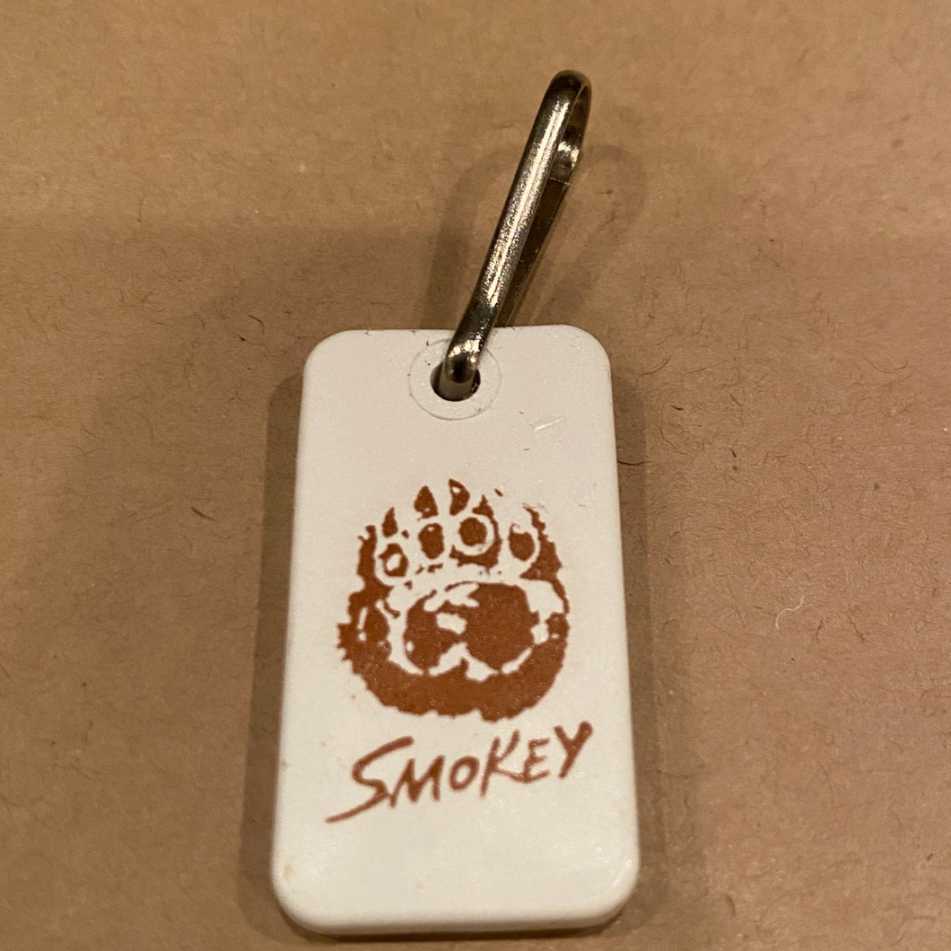 Smokey The Bear Mini Keychain - Western Second Hand