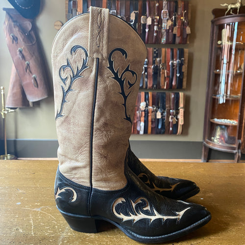 Women's 6M Tony Lama Cowboy Boot - (Mid)Western Second Hand